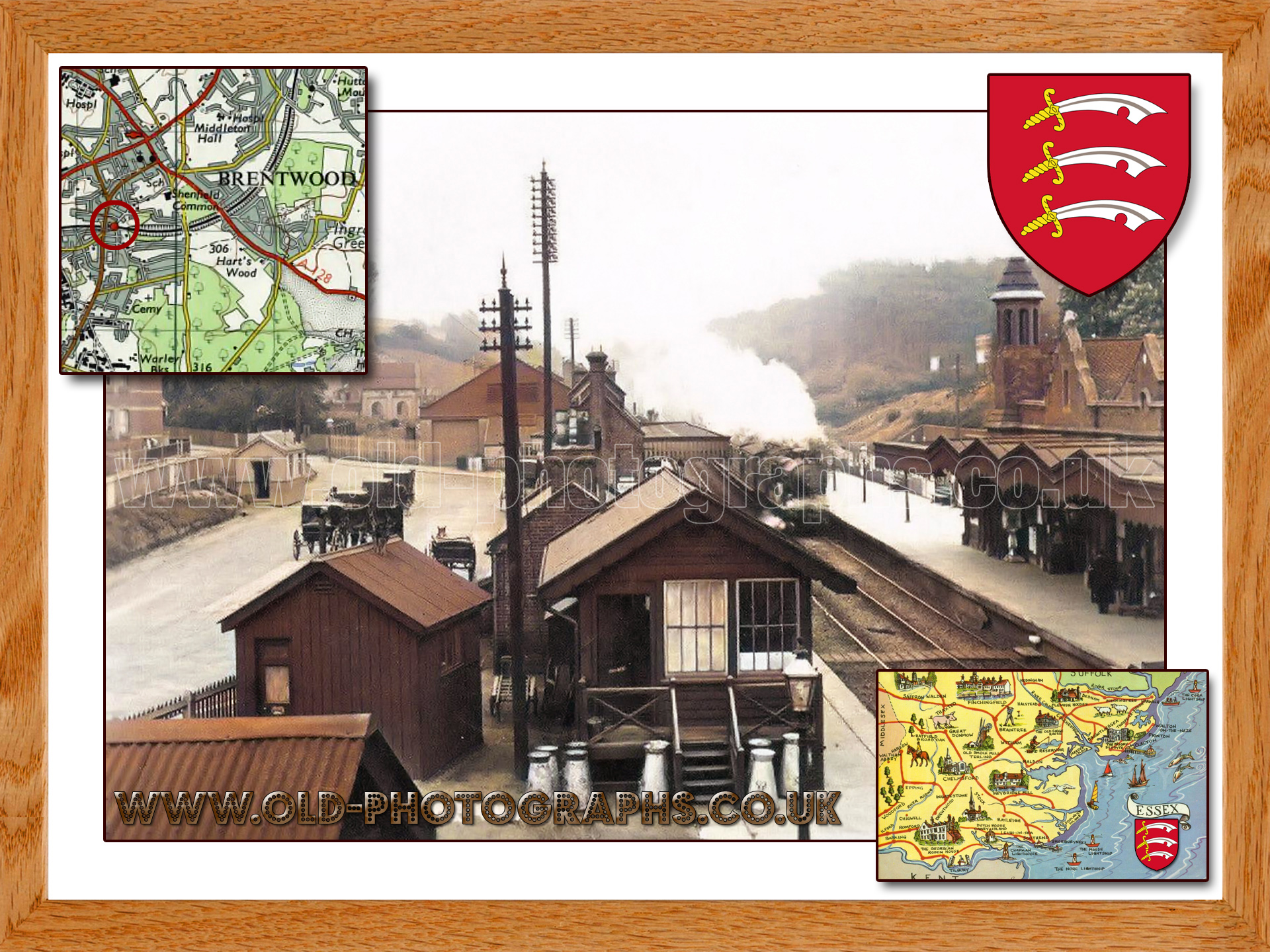 Brentwood : Railway Station [c.1909]