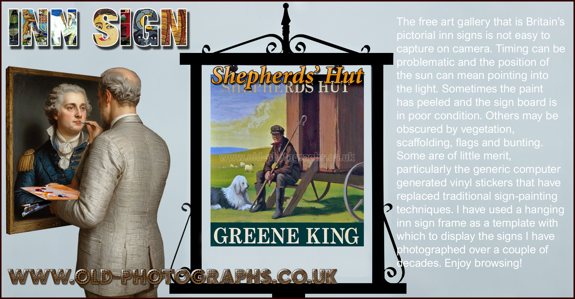 Ewelme : Inn Sign of the Shepherd's Hut [2013]