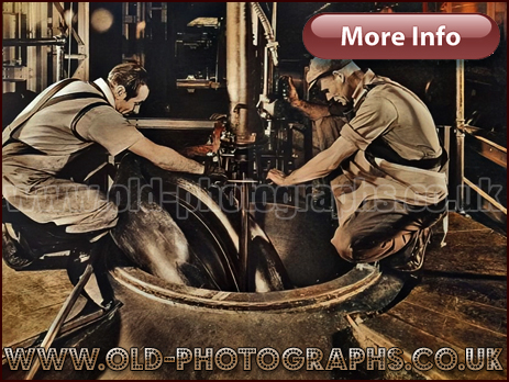 Birmingham : Men operating a Vacuum Press at Fort Dunlop [1961]