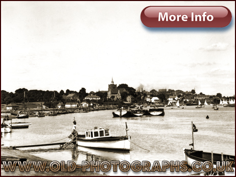 Maldon : Busy Boating Scene on the Rivers Chelmer and Blackwater [c.1956]