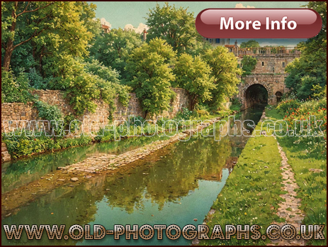 Painting : Gorsty Hill Tunnel for Dudley Canal No.2 connecting Halesowen and Old Hill