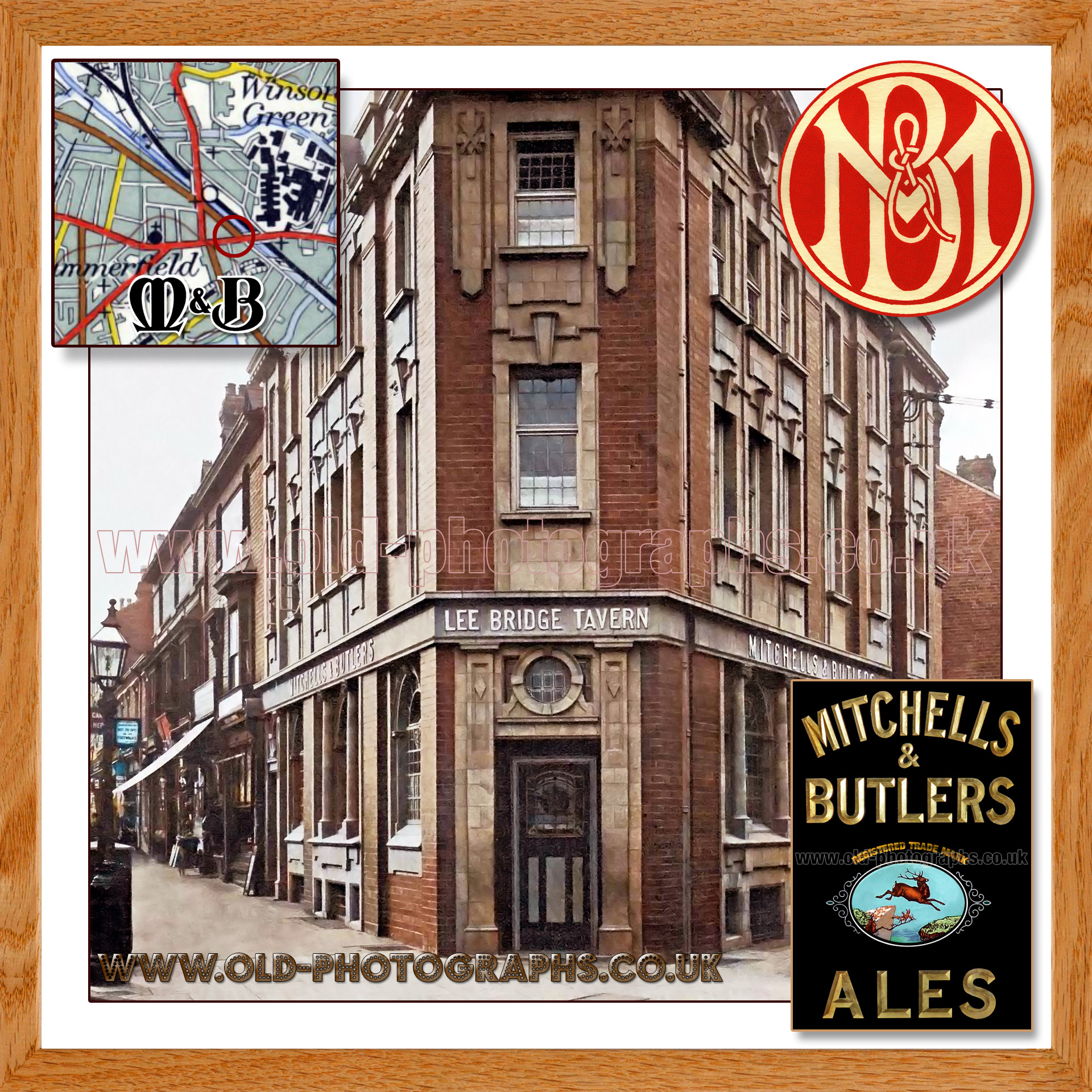 Birmingham : Lee Bridge Tavern on the corner of Dudley Road and Heath Street at Winson Green [1921]