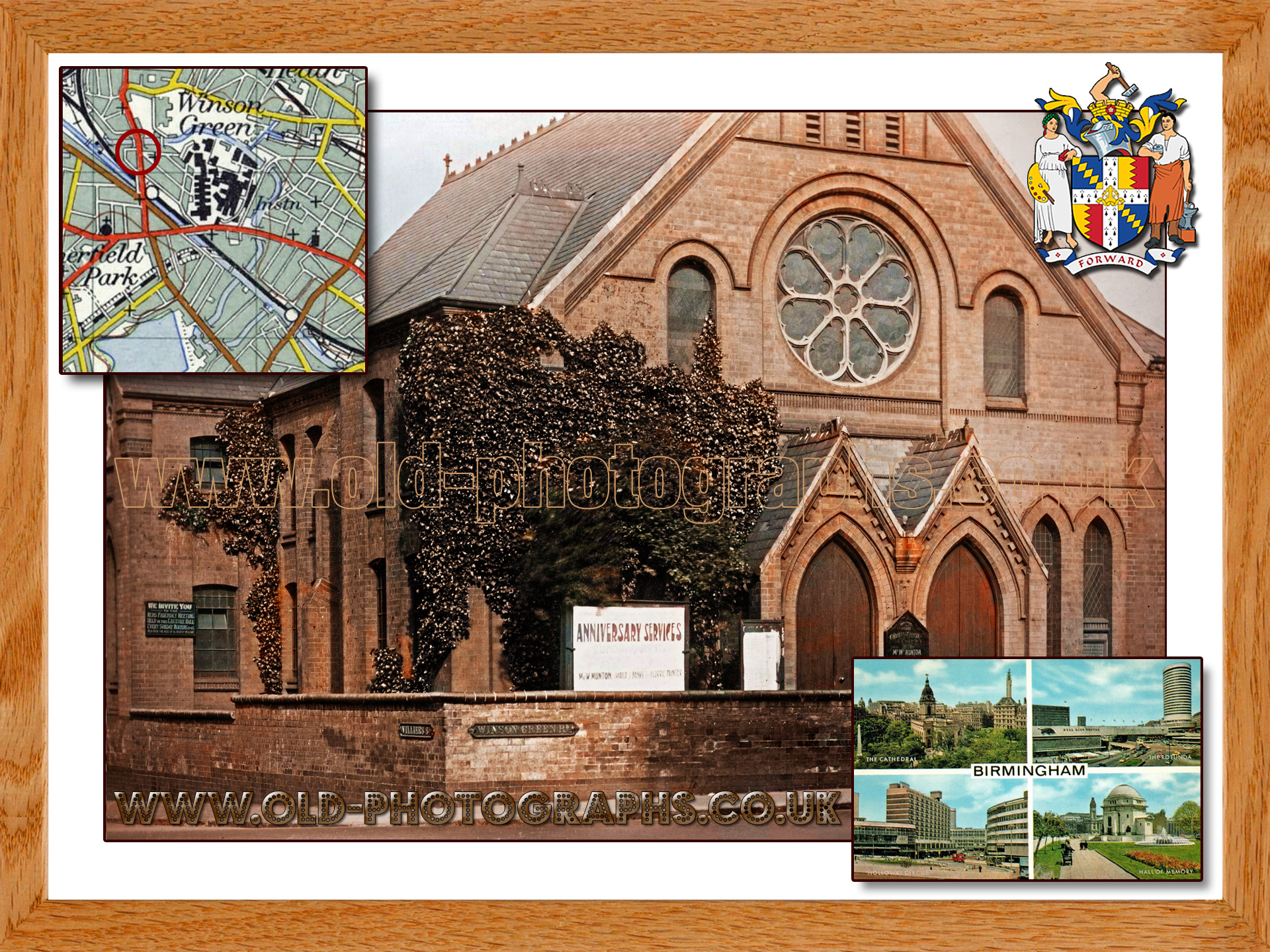 Birmingham : Congregational Church on the corner of Villiers Street [c.1909]